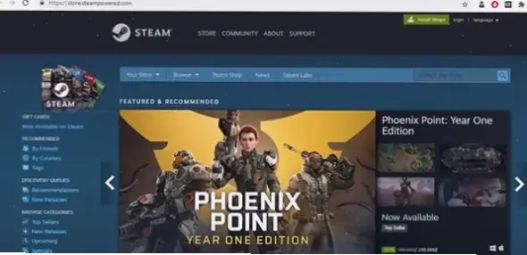 Chi tiết tải từ Steam