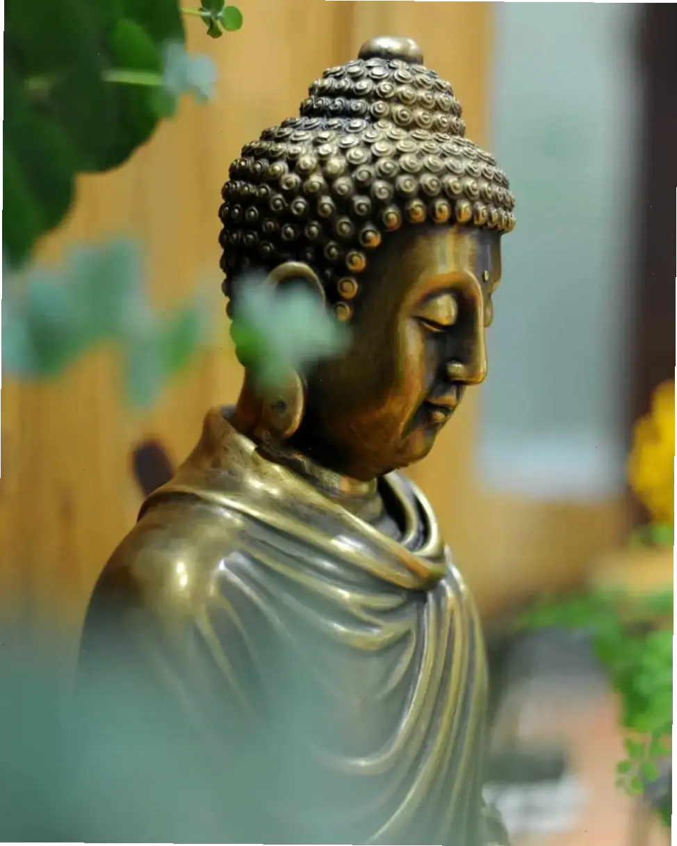 Chiêm ngưỡng Ảnh tượng Phật gỗ cổ, lưu giữ vẻ đẹp lịch sử và sự trang nghiêm, truyền cảm hứng bình yên.