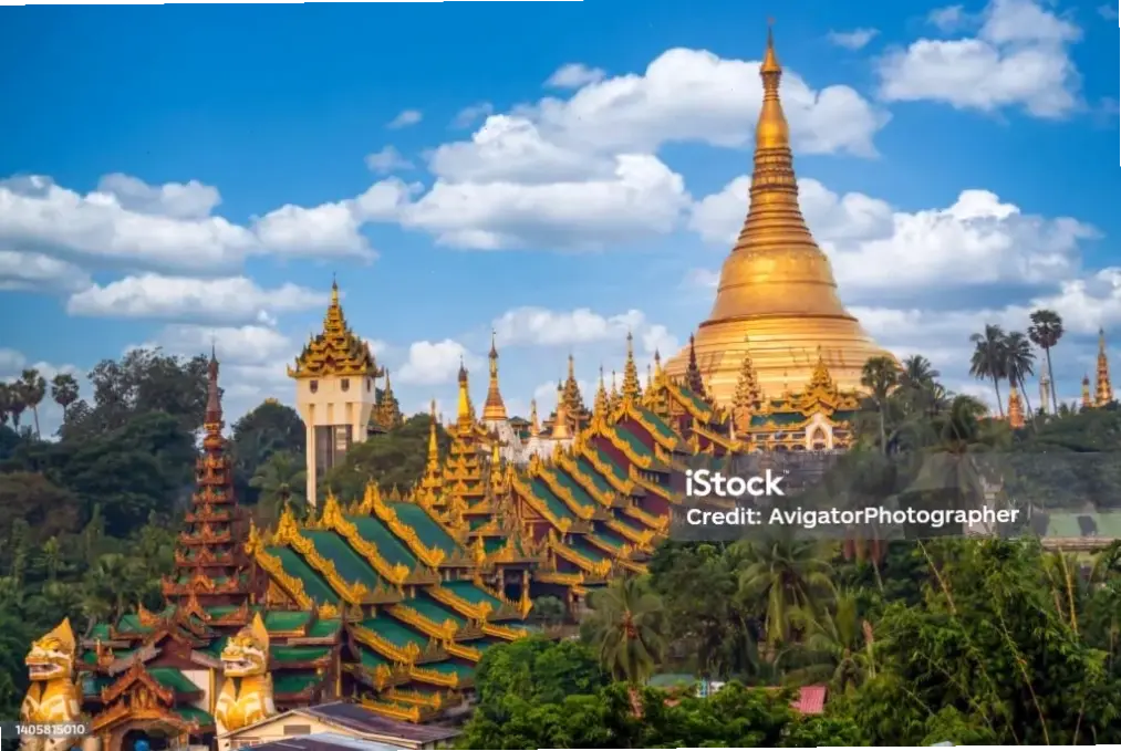 Chùa Phật Myanmar – trung tâm tu tập Phật giáo, nơi chiêm nghiệm chân lý và tìm kiếm sự giác ngộ sâu sắc.
