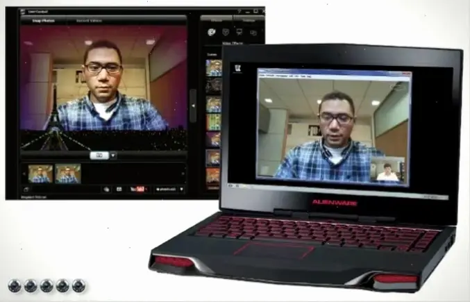 Chụp ảnh bằng camera tích hợp trên laptop