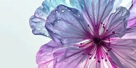 Chụp macro hoa dạ yến thảo, khám phá chi tiết tinh tế và vẻ đẹp tự nhiên của từng cánh hoa mỏng manh.