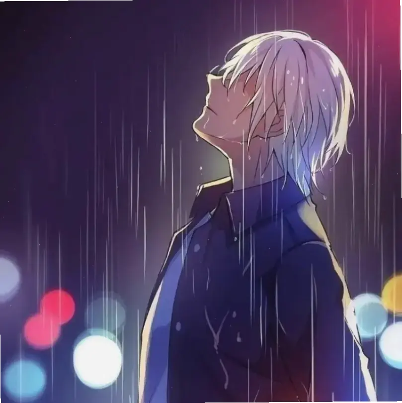 Dành cho máy tính, hình nền anime buồn tạo không gian làm việc sâu lắng và đầy cảm hứng.