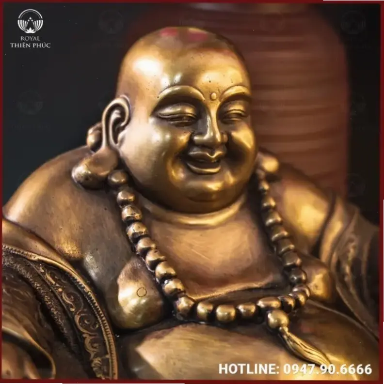 Di Lặc hạnh phúc phong thủy, giúp bạn đón nhận niềm vui và sự thịnh vượng bền vững.