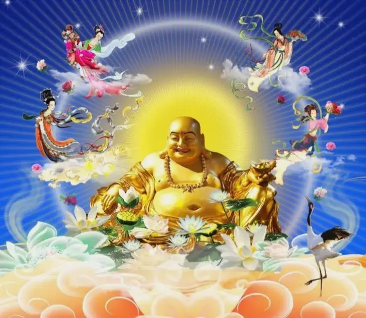 Di Lặc tối giản phong cách, mang lại sự bình yên và hài hòa trong cuộc sống hàng ngày.