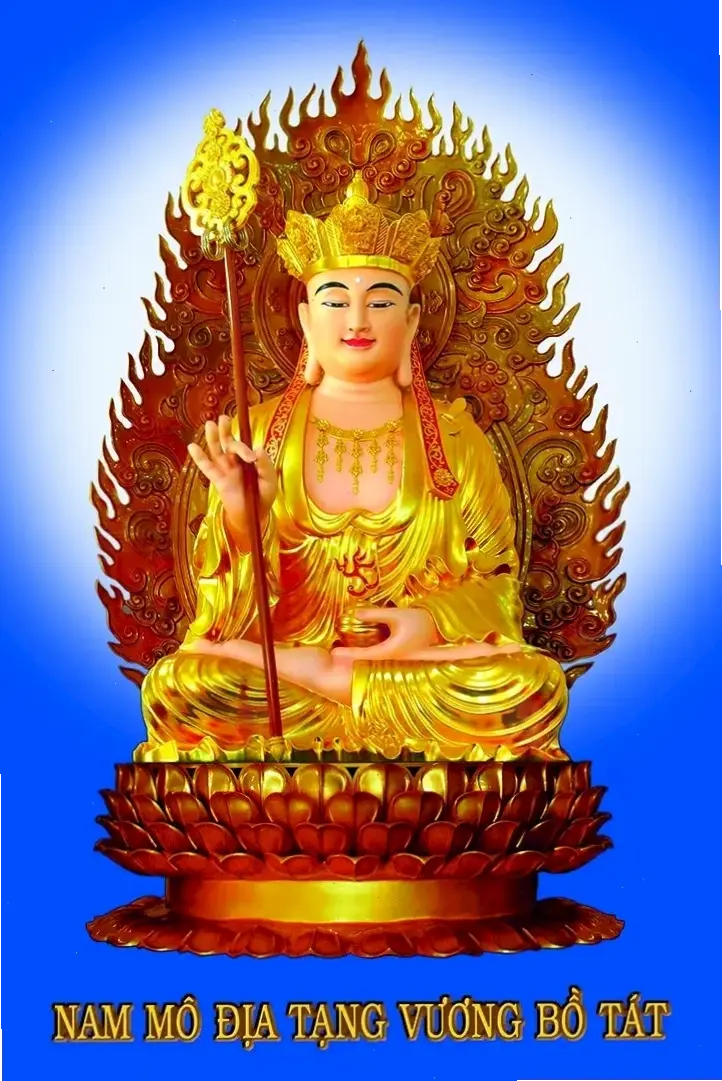 Địa Tạng tối giản thanh lịch, thiết kế đơn giản nhưng đầy ý nghĩa, mang lại sự yên bình tinh tế.