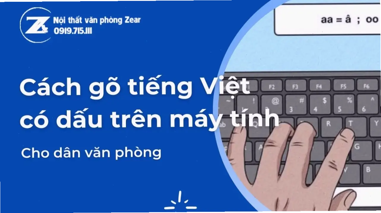 Giới thiệu về cách gõ dấu trên laptop