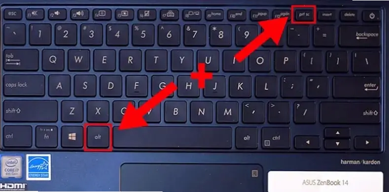 Giới thiệu về chức năng chụp màn hình trên laptop Asus
