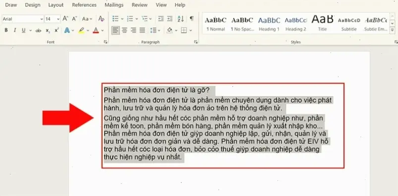 Hiểu về lỗi chữ bị bôi đen trong Word