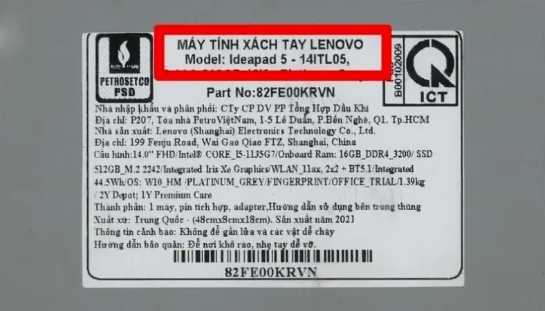 Hiểu Về Model Laptop Và Tại Sao Nó Quan Trọng