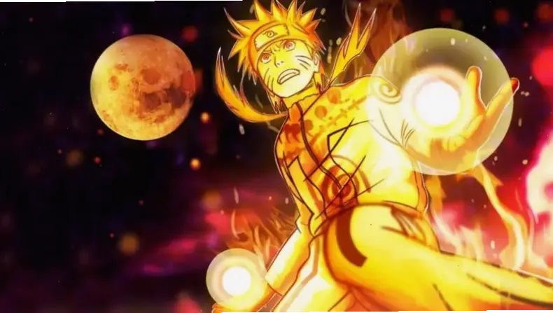 Khám phá sức mạnh huyền thoại của Naruto Cửu Vĩ trong hình ảnh này, nơi năng lượng bùng nổ khiến fan anime không thể rời mắt!