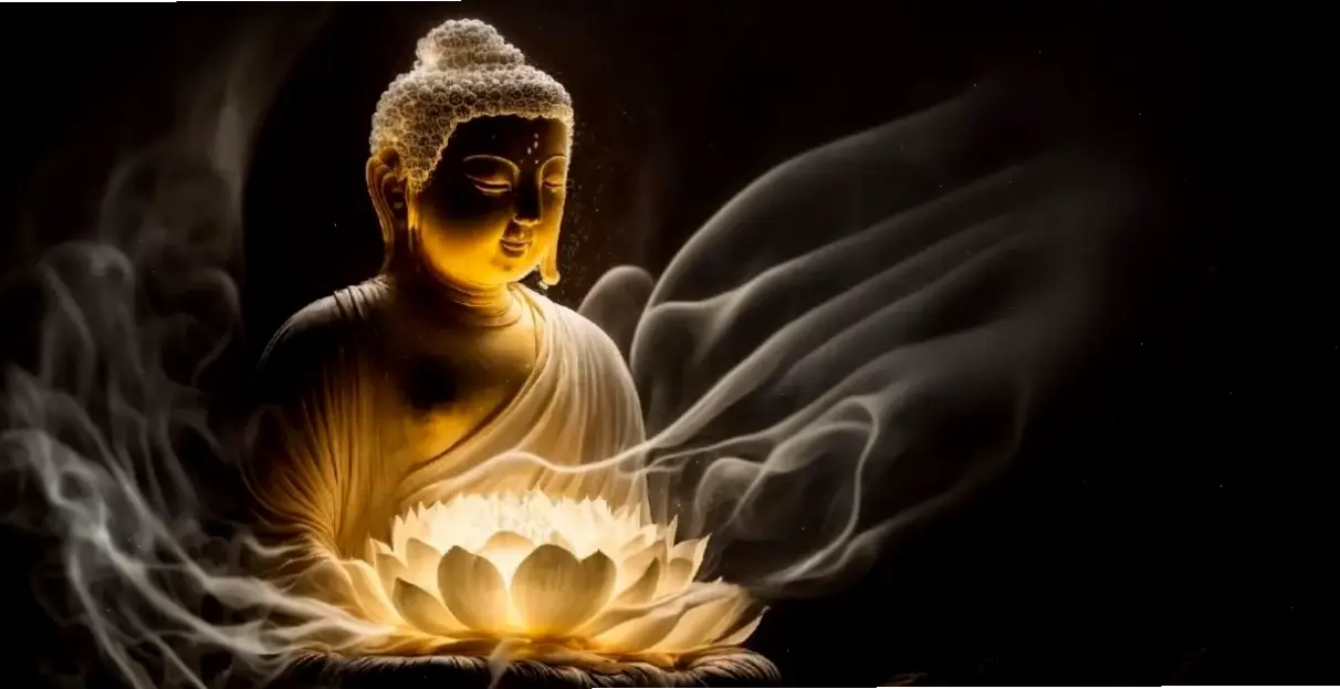 Hình ảnh Phật cổ đại trong chùa cổ, nơi linh thiêng và lịch sử hòa quyện, truyền cảm hứng sâu lắng.