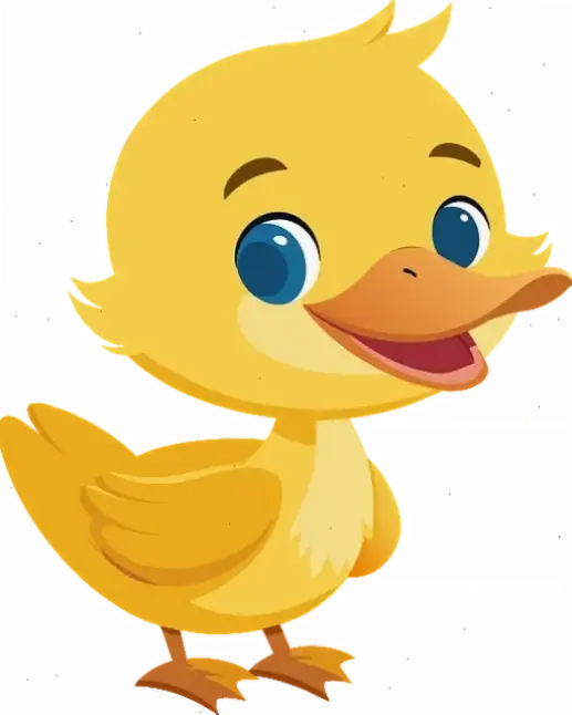 Chiêm ngưỡng vịt con hoạt hình dễ thương đang phiêu lưu vui nhộn, mang lại niềm vui bất tận cho mọi lứa tuổi!