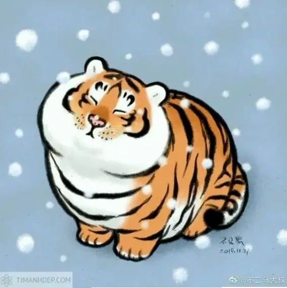 Hình chibi con hổ đẹp với vẻ dễ thương và sống động, mang đến niềm vui bất tận cho mọi lứa tuổi!