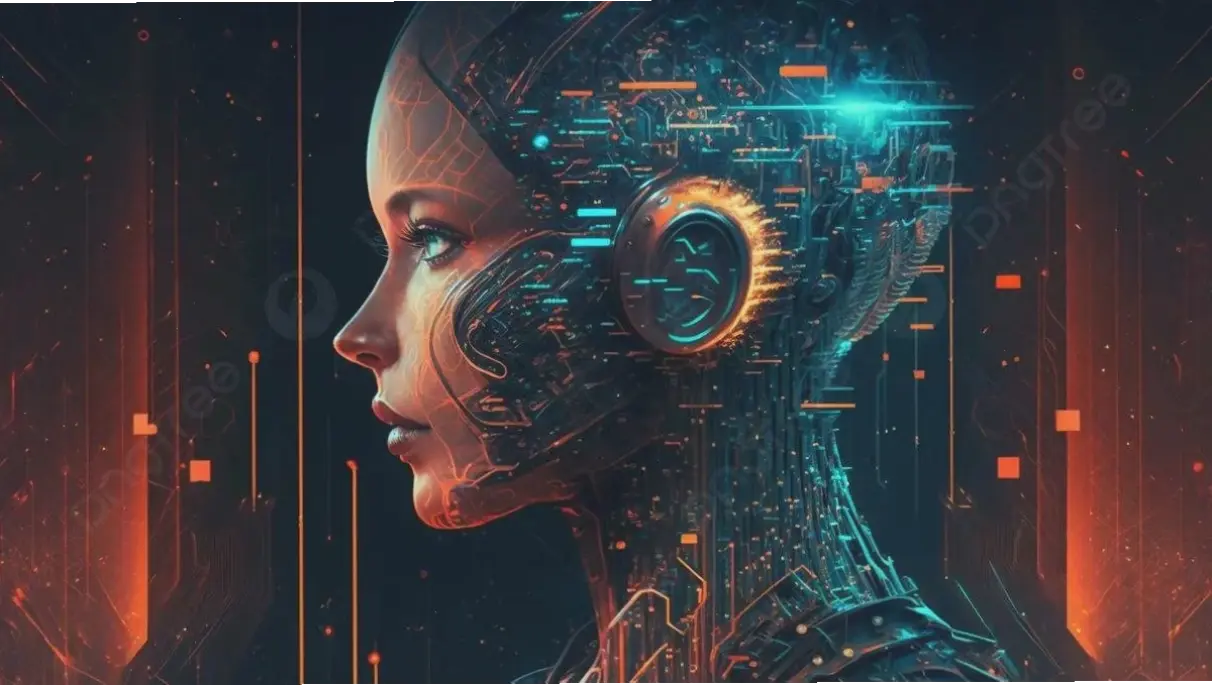 Hình nền AI tối giản tinh tế, thiết kế đơn giản kết hợp công nghệ AI, mang phong cách minimalist hiện đại.