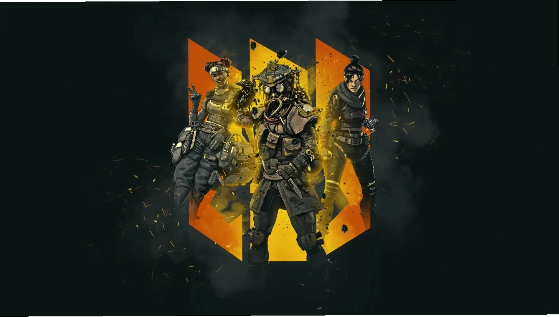 Hình nền Apex tối giản tinh tế, với thiết kế sạch sẽ và màu sắc nổi bật cho desktop hiện đại.