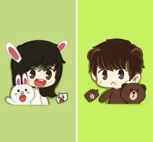 Hình nền cặp đôi dễ thương anime, lý tưởng cho những ai yêu sự ngọt ngào và lãng mạn vô tận.