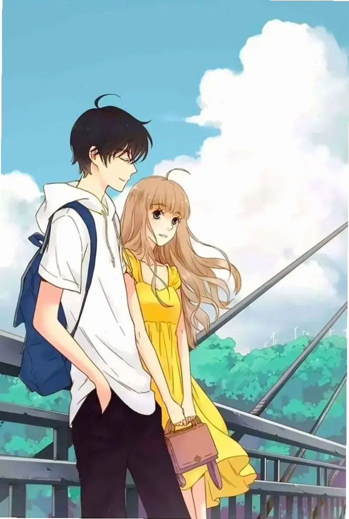 Hình nền cặp đôi dễ thương anime, mang nụ cười và tình yêu vào mọi khoảnh khắc hàng ngày của bạn!