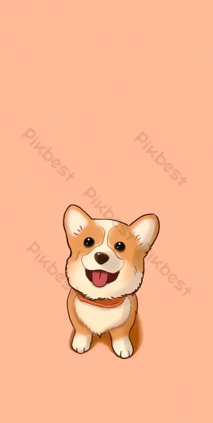 Hình nền chó con husky lông xù, thêm sức sống và sự mạnh mẽ cho thiết bị di động!