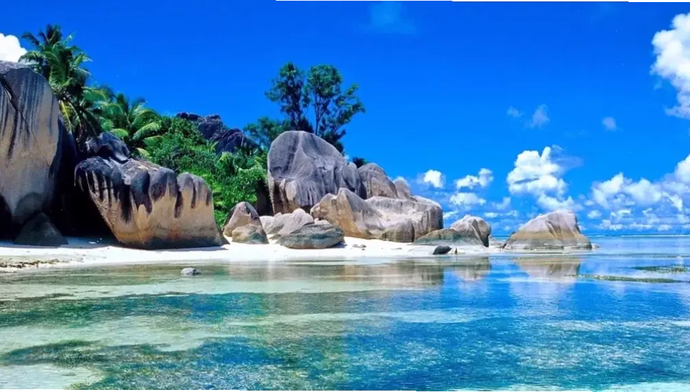 Hình nền đảo nhiệt đới xinh đẹp, biến màn hình của bạn thành thiên đường nghỉ dưỡng mơ ước.