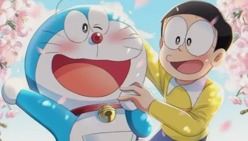 Hình nền Doraemon và Nobita đẹp mang lại hành trình tuổi thơ kỳ diệu, với hình ảnh sống động và đầy cảm hứng phiêu lưu!