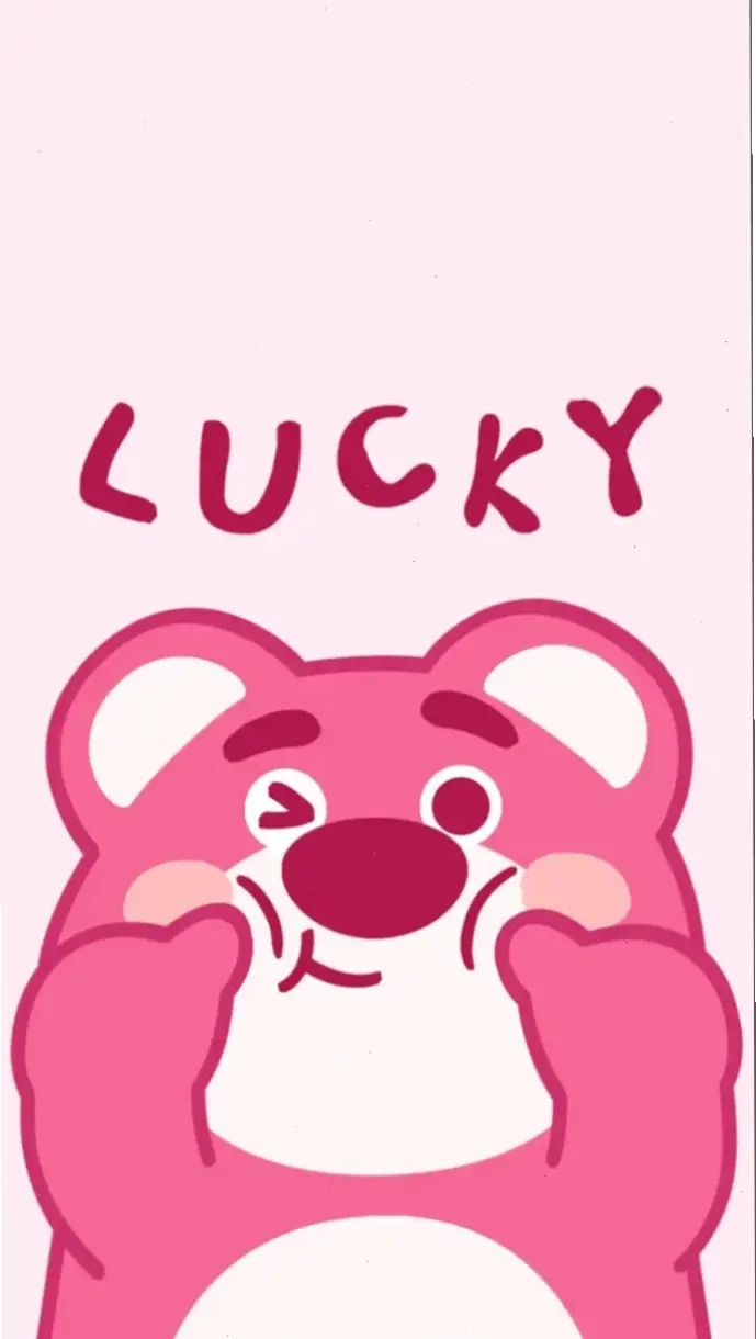 Hình nền gấu dâu dễ thương, kết hợp tươi mới giữa gấu bông và dâu ngọt, biến màn hình bạn thành khu vườn đáng yêu!