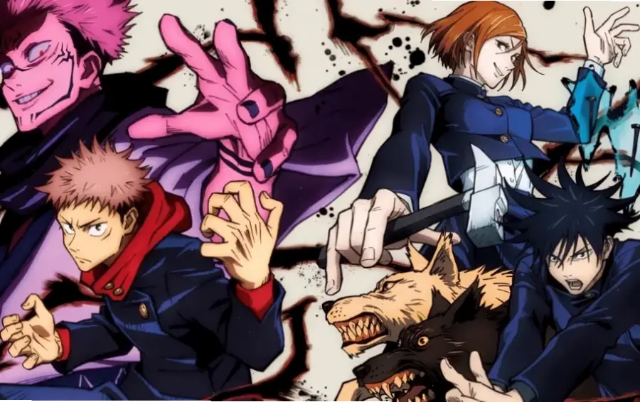 Hình nền Jujutsu Kaisen 4K siêu nét, biến thiết bị của bạn thành vũ trụ huyền bí đầy màu sắc.