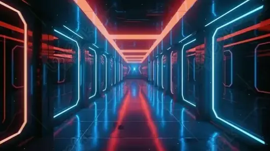 Hình nền mã neon sáng tạo, kết hợp nghệ thuật lập trình và ánh sáng huyền ảo đầy ấn tượng.