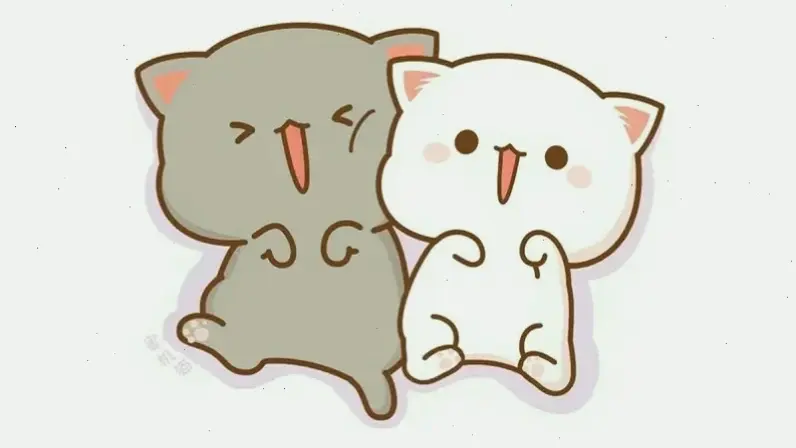 Hình nền mèo cute hoạt hình siêu dễ thương, mang niềm vui bất tận đến màn hình điện thoại của bạn!