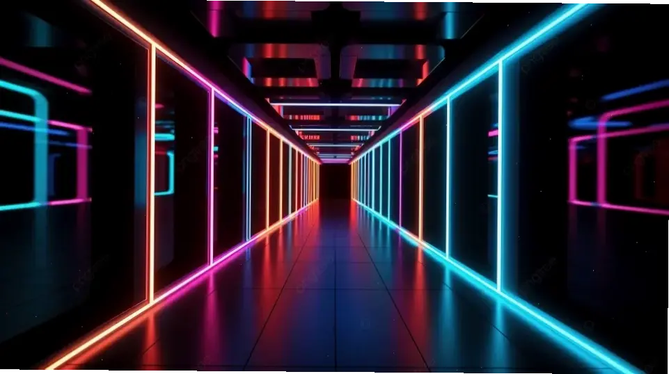 Hình nền neon tối giản, thiết kế đơn giản mà ấn tượng, phù hợp cho mọi thiết bị hiện đại.