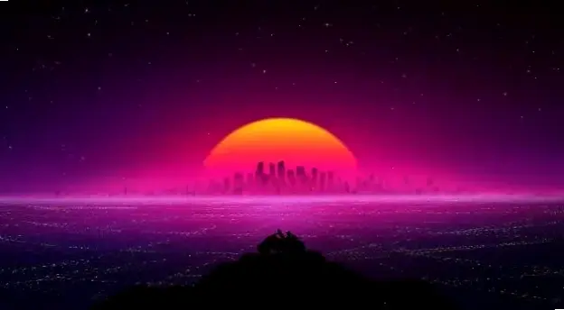 Hình nền retro tối giản tinh tế, tạo không gian yên bình và thanh lịch với thiết kế cổ điển.