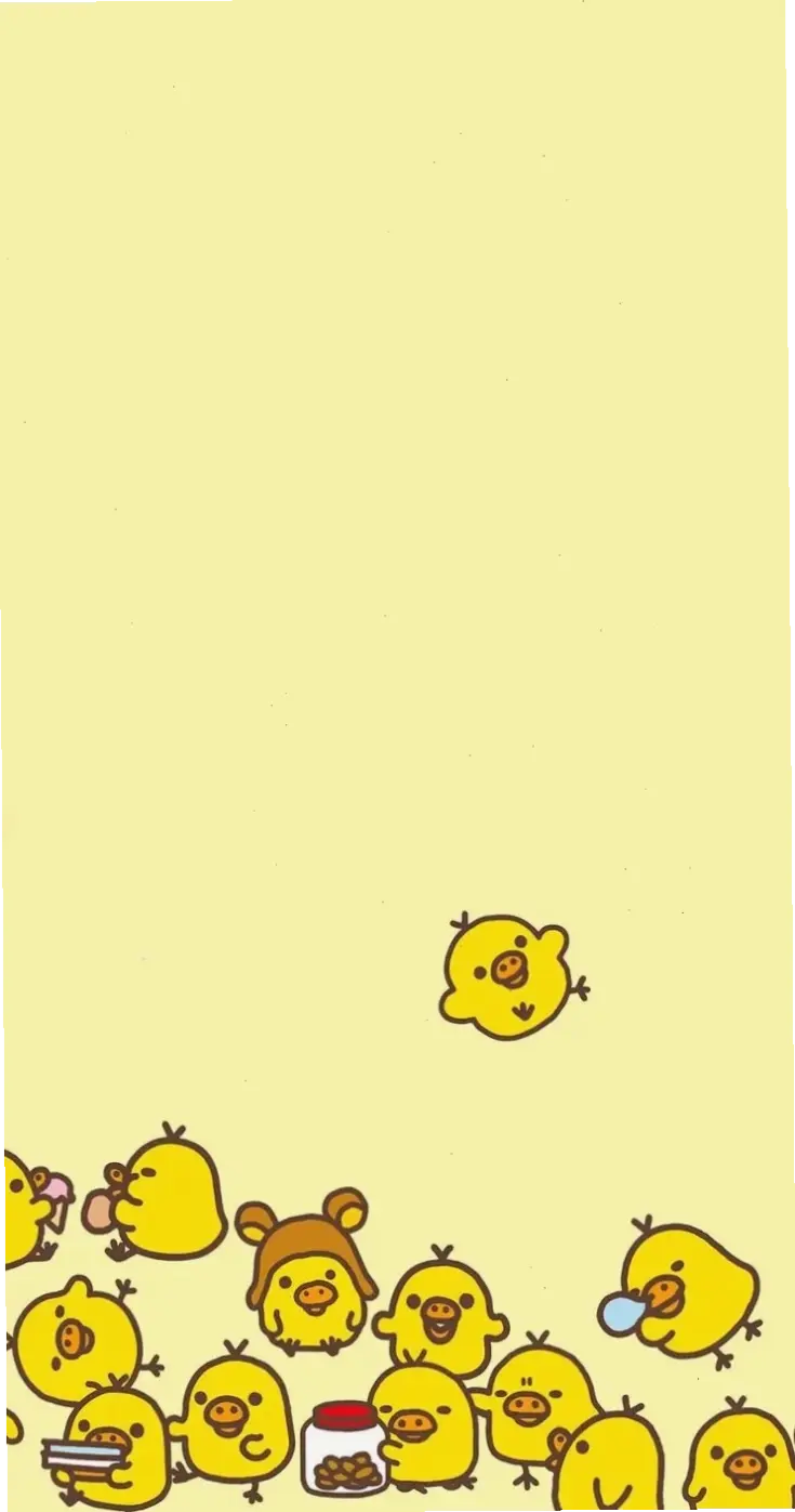 Hình nền vịt vàng cute mang lại sự dễ thương bất ngờ, biến màn hình điện thoại bạn thành không gian vui tươi và rạng rỡ!
