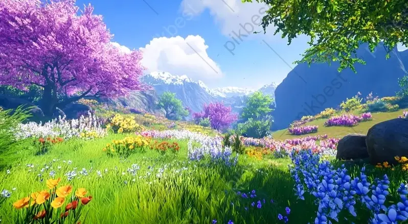 Hoa kim châm nở rộ trong mùa xuân, tượng trưng cho sự tươi mới và khởi đầu tràn đầy sức sống.