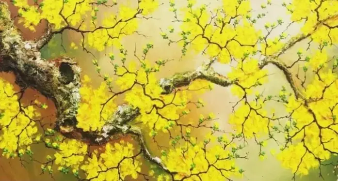 Hoa mai rực rỡ cho dịp Tết, biến không gian sống thành bức tranh xuân sắc đầy năng lượng và may mắn.