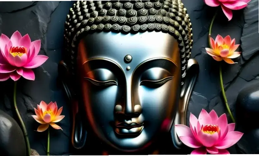 Hoa sen trong lễ Phật, biểu tượng thiêng liêng của sự tinh khiết và con đường giác ngộ chân thực.