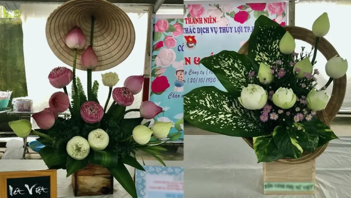 Hồng cắm bình trang trí không gian, tạo sự lãng mạn ngọt ngào cho ngày đặc biệt 20/10.