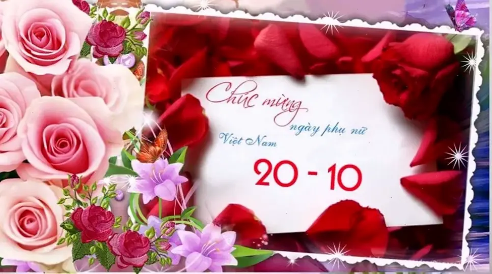 Hồng trắng tinh khôi, biểu tượng sự trong sạch, dành cho mẹ và người phụ nữ yêu quý trong ngày 20/10.