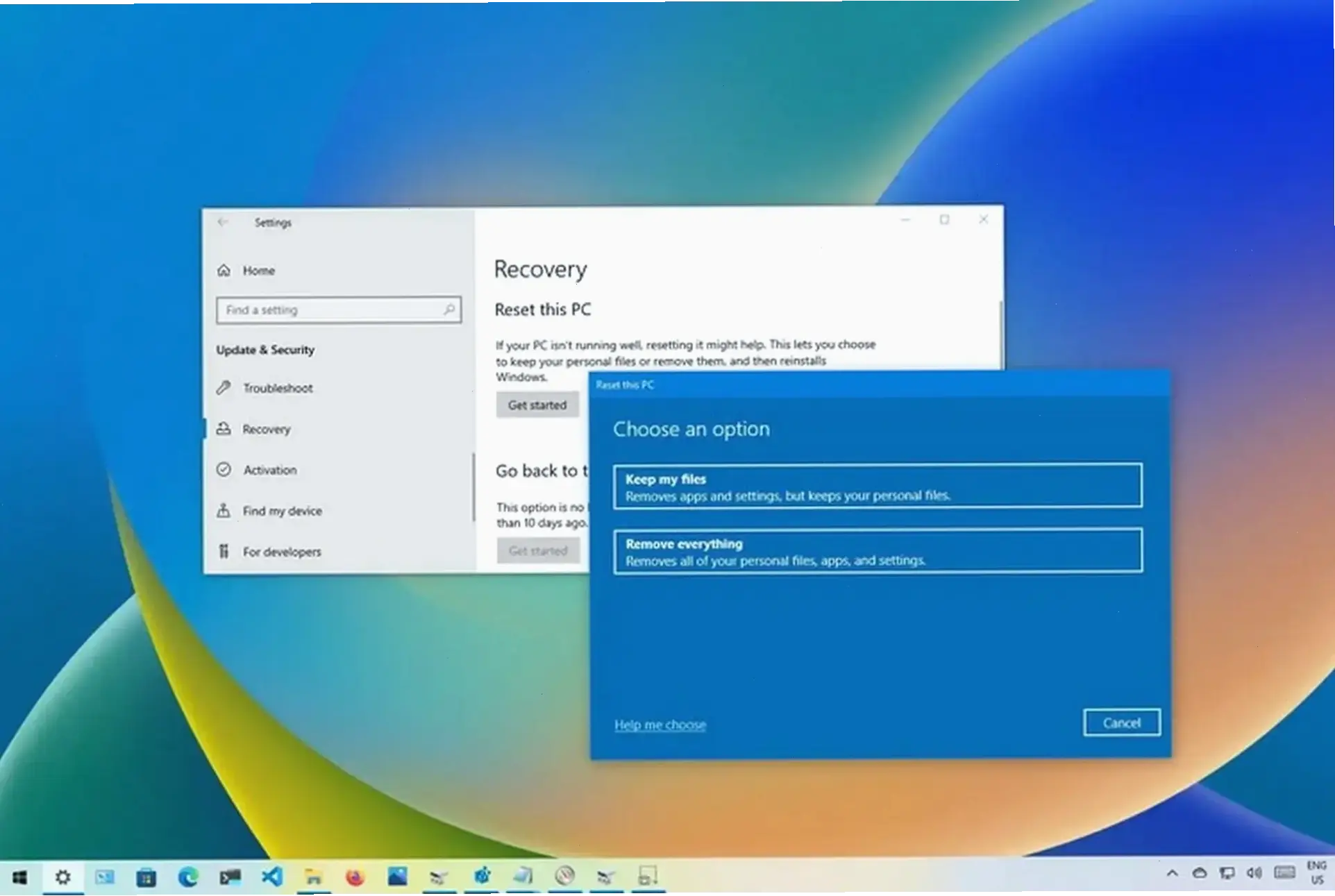 Hướng dẫn chi tiết cài lại Win