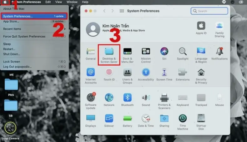 Hướng Dẫn Đổi Hình Nền Trên macOS