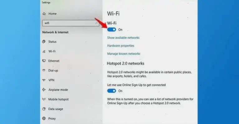 Hướng Dẫn Kết Nối Qua Wi-Fi