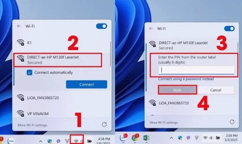 Hướng Dẫn Nhập Mật Khẩu WiFi Cho Laptop HP