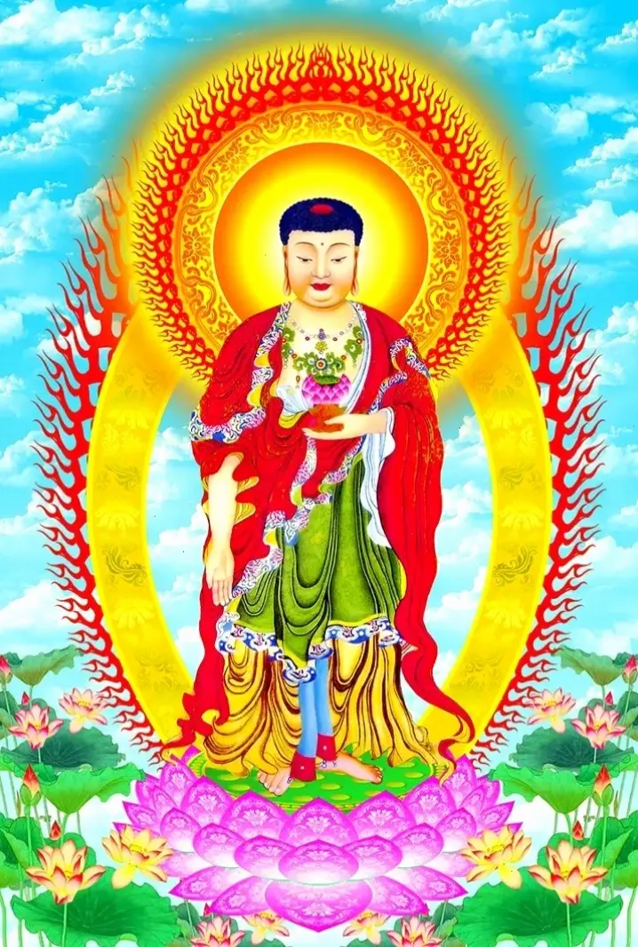 Khám phá nghệ thuật A Di Đà, sự kết hợp hoàn hảo giữa vẻ đẹp và giáo lý Phật giáo sâu sắc.