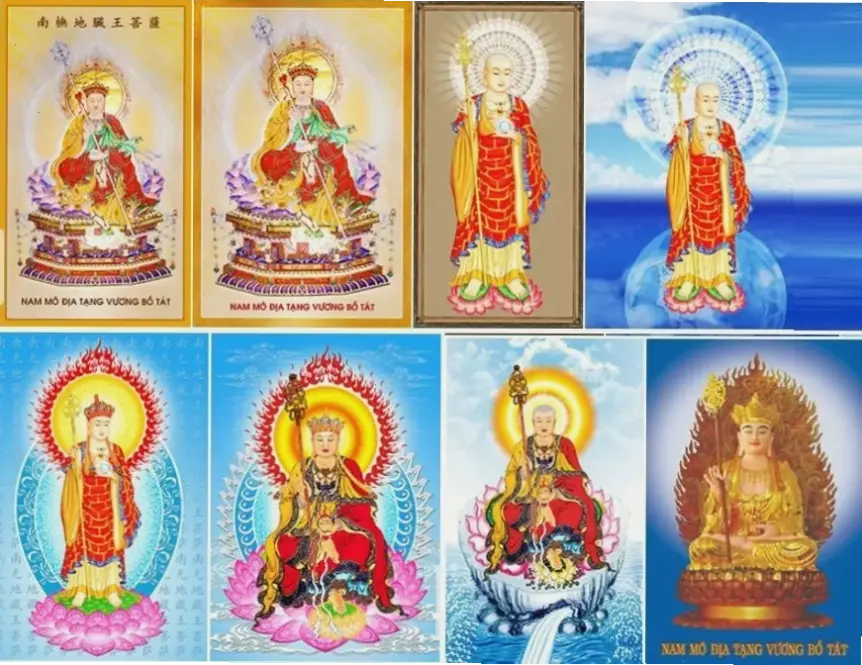Khám phá Phật Địa Tạng 4K sắc nét, mang vẻ đẹp hùng vĩ và năng lượng bình an sâu lắng đến không gian của bạn.