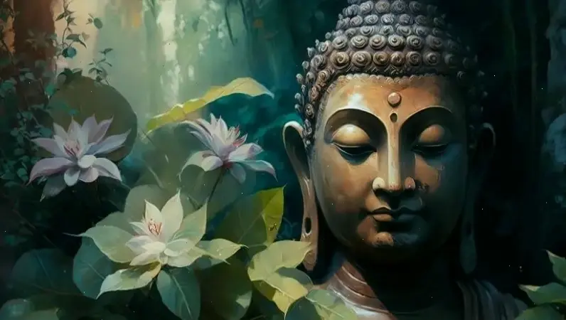 Khám phá Phật Thích Ca cầm ngọc 4K sắc nét, mang lại sự thanh tịnh và trí tuệ vô biên cho tâm hồn.