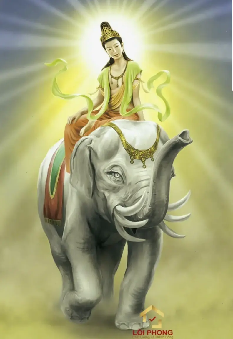 Khám phá vẻ đẹp hùng vĩ của Phật Phổ Hiền 4K, hình ảnh sắc nét mang lại sự thanh tịnh và giác ngộ sâu sắc.