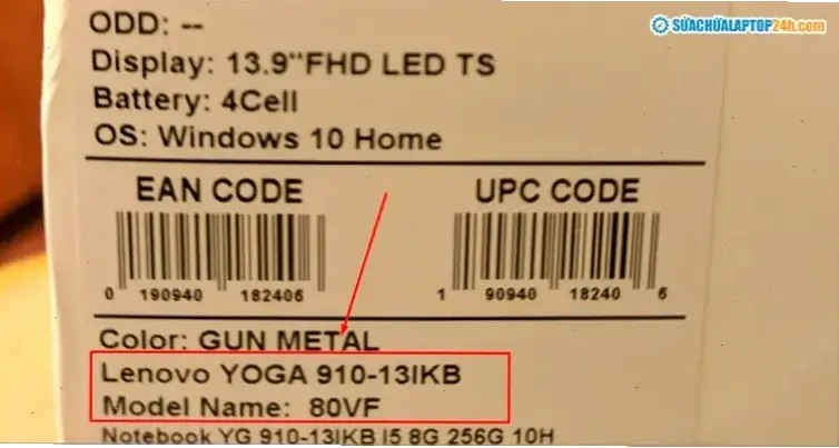 Kiểm tra hộp đựng và tài liệu