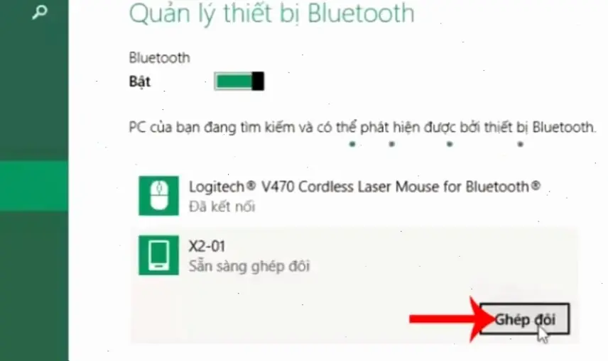 Kiểm tra thiết bị và yêu cầu