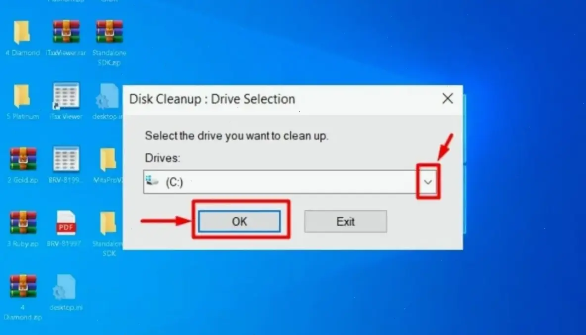 Kiểm tra và dọn dẹp ổ cứng