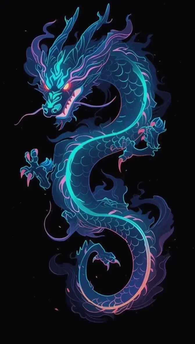 Lấp lánh với hình nền rồng vàng 3D, biểu tượng của sự giàu sang và quyền lực, kết hợp hoàn hảo với chủ đề hình nền con rồng.