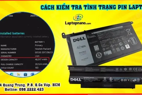 Lý do cần kiểm tra pin chính hãng