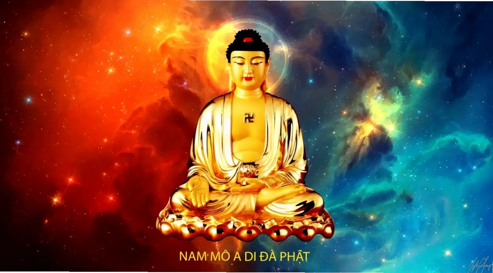 Nghệ thuật A Di Đà: Hòa quyện vẻ đẹp hình thức với chiều sâu tâm linh, khơi gợi sự giác ngộ.